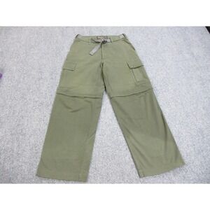 VINTAGE Abercrombie & Fitch Pants Mens Medium Convertible Cargo‎ Y2K 90s T2083